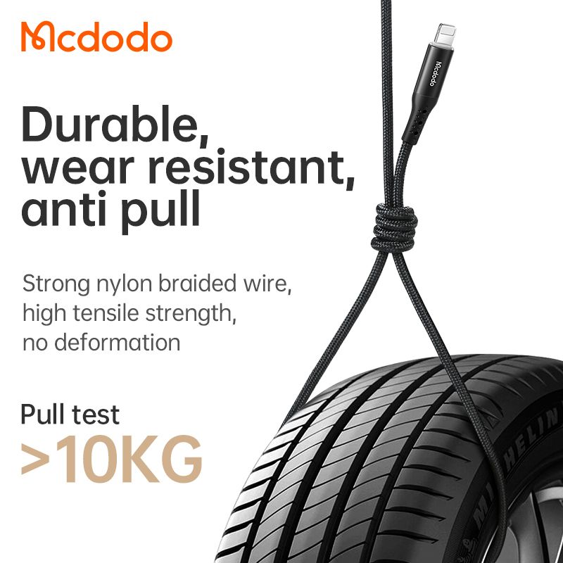 MCDODO CA-7411 Nest Series Auto Power Off Lightning Cable 1.8m