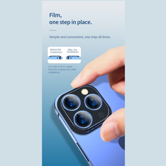 گلس محافظ لنز دور فلزی لیتو LITO مدل +S مناسب برای گوشی آیفون Apple iPhone 13