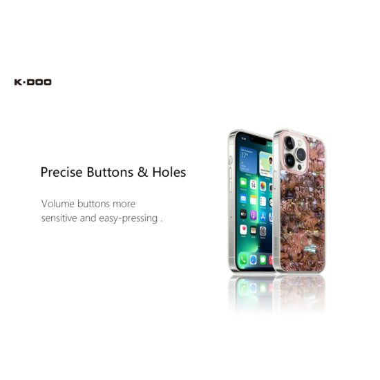 قاب محافظ برند K-DOO مدل Sea Shell مناسب برای گوشی آیفون Apple iPhone 13 Pro
