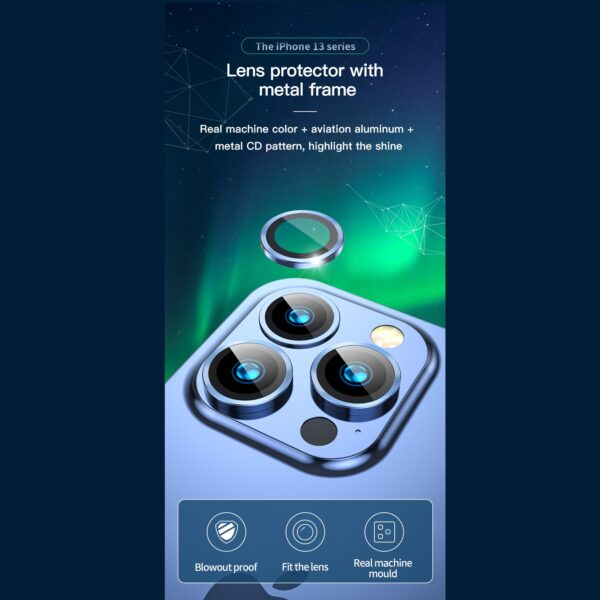 گلس محافظ لنز دور فلزی برند LITO مدل +S مناسب برای گوشی آیفون Apple iPhone 12 Pro