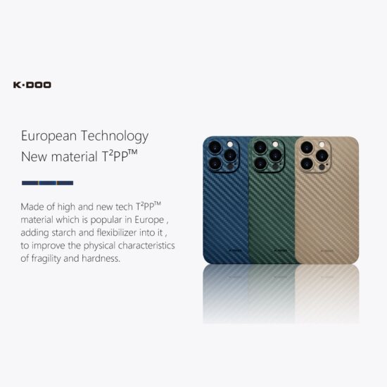 قاب محافظ برند K-DOO مدل Air Carbon مناسب برای گوشی آیفون Apple iPhone 13 Pro Max