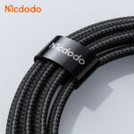 کابل شارژ سریع تایپ سی 66 واتی مک دودو مدل MCDODO CA-1080 داراي نمایشگر دیجیتال طول 120 سانتيمتر