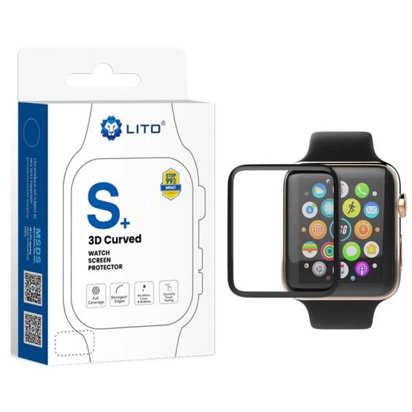 گلس شفاف برند LITO مناسب برای ساعت هوشمند اپل واچ Apple Watch 45mm