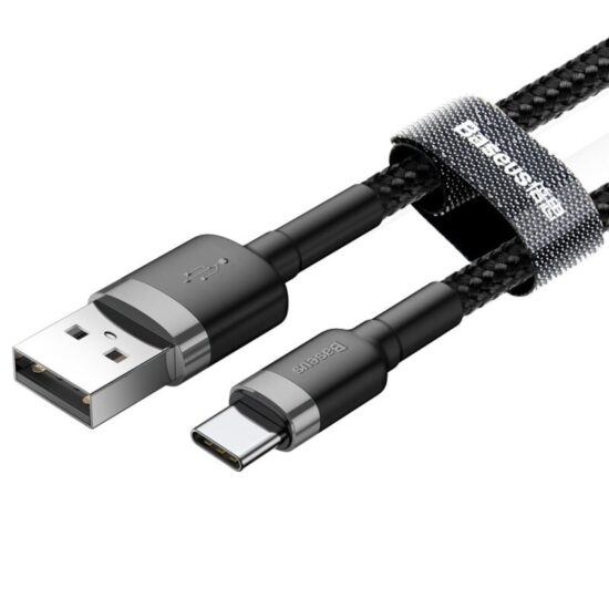 کابل شارژ و انتقال داده 10 واتی USB به Type-C بیسوس مدل Baseus Cafule CATKLF-CG1 طول 2 متر