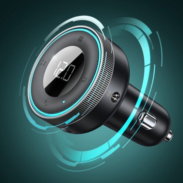 شارژر فندکی با قابلیت تماس و پخش موسیقی بیسوس مدل Baseus Enjoy Wireless MP3 CCLH-01