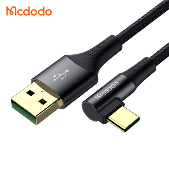 کابل شارژ سریع 66 واتی USB به تایپ سی مک دودو مدل MCDODO CA-1220 طول 120 سانتيمتر