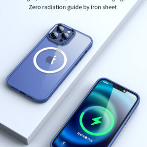 قاب محافظ شفاف مگ سيف دار برند توتو Totu مدل Crystal Sparkling Series AA-070 مناسب برای گوشی آیفون Apple iPhone 13