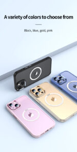 قاب محافظ شفاف مگ سيف دار برند توتو Totu مدل Crystal Sparkling Series AA-070 آیفون Apple iPhone 13
