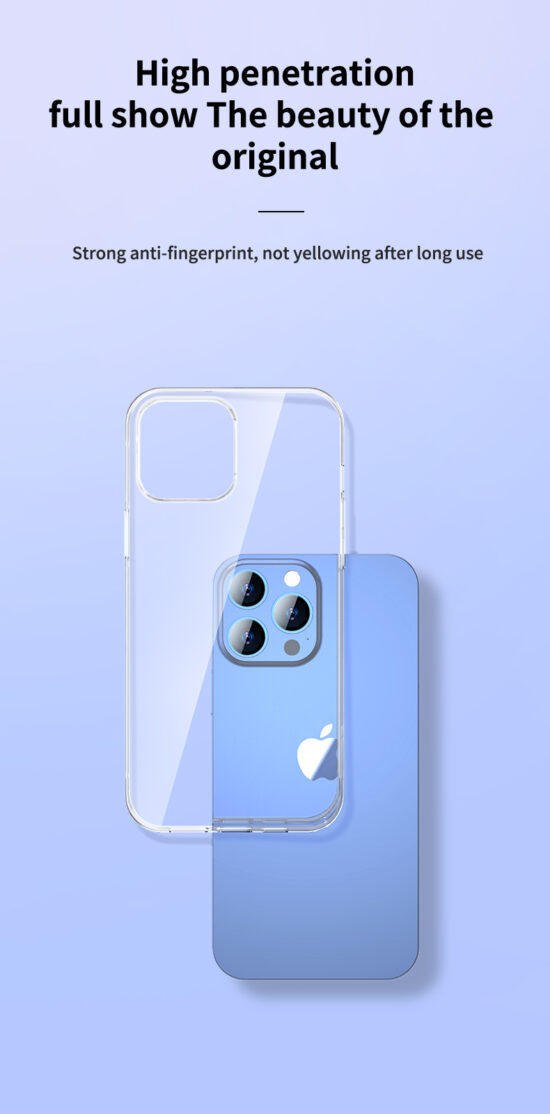 قاب محافظ شفاف برند توتو Totu مدل Crystal Shield Series AA-106 گوشی آیفون Apple iPhone 13