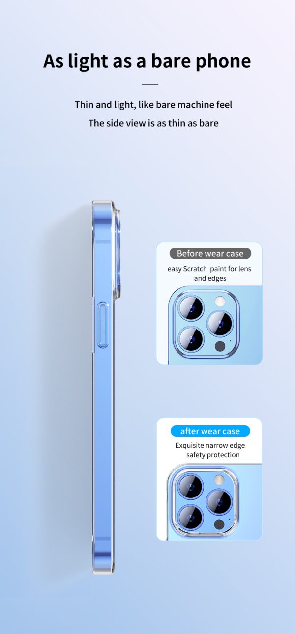 قاب محافظ شفاف برند توتو Totu مدل Crystal Shield Series AA-106 مناسب برای گوشی آیفون Apple iPhone 13 Pro Max