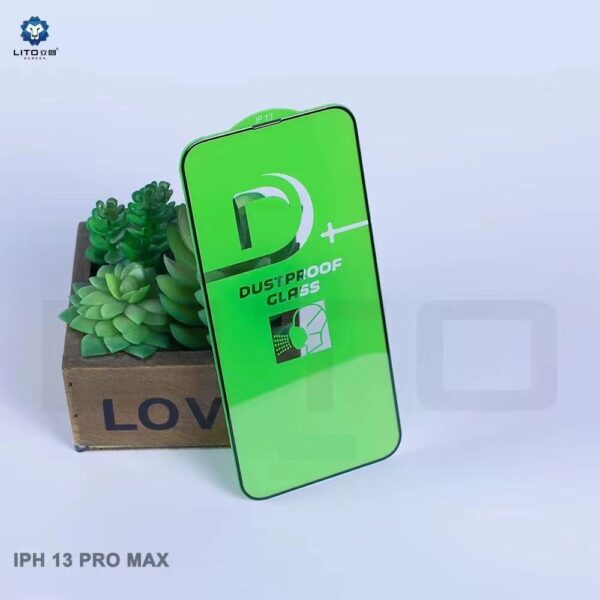 گلس محافظ صفحه شفاف توری دار برند LITO مدل +D مناسب برای گوشی آیفون Apple iPhone 13 Pro Max
