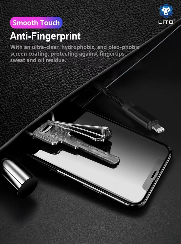 گلس محافظ صفحه مات برند LITO مدل D+ GAMING مناسب برای گوشی آیفون Apple iPhone 12