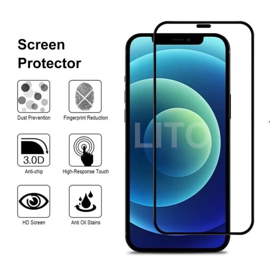 گلس محافظ صفحه شفاف توری دار لیتو LITO مدل +D مناسب برای گوشی آیفون Apple iPhone 11 Pro