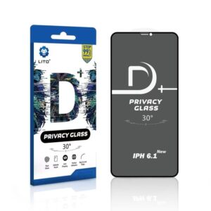 گلس محافظ صفحه حریم شخصی برند LITO مدل Privacy مناسب برای گوشی آیفون Apple iPhone 12 Pro
