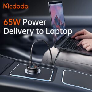 شارژر فندکی 2 پورت سوپر فست شارژ 95 وات مک دودو مدل MCDODO CC-5670