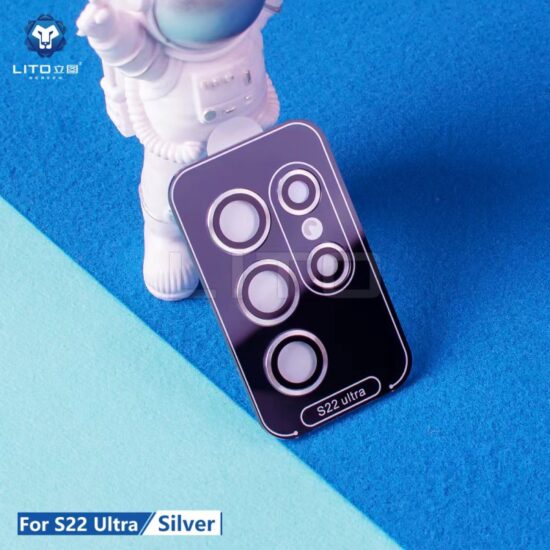 گلس محافظ لنز رینگی فلزی لیتو LITO +S برای گوشی سامسونگ Samsung S22 Ultra