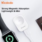 شارژر مگنتی پرتابل اپل واچ مک دودو مدل MCDODO CH-2060 مختص کلیه سری های اپل واچ