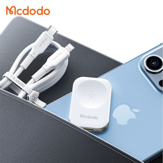 شارژر مگنتی پرتابل اپل واچ برند مک دودو مدل MCDODO CH-2060 مختص کلیه سری های اپل واچ