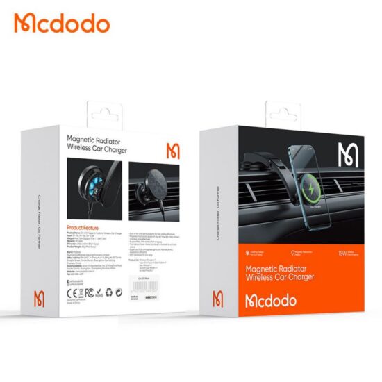 هولدر و شارژر وایرلس و فن خنک کننده مک دودو مدل MCDODO CH-2130 به همراه کابل شارژ