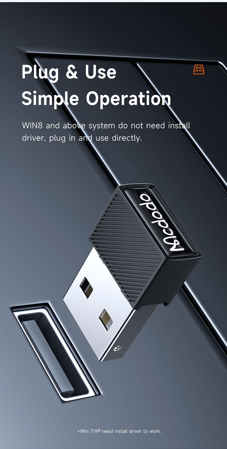 تبدیل دانگل بلوتوث USB مک دودو مدل MCDODO OT-1580