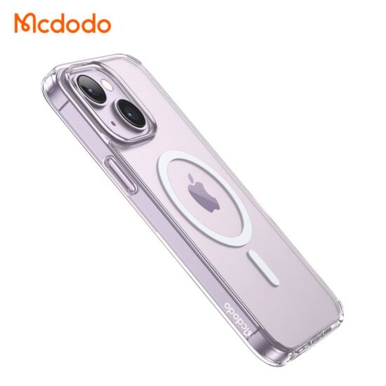 قاب محافظ نیمه شفاف مگ سيف مک دودو مدل Mcdodo Crystal PC-3092 برای Apple iPhone 14 Pro