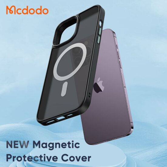 قاب محافظ نیمه شفاف مگ سيف مک دودو مدل Mcdodo PC-3101 برای Apple iPhone 14 Plus