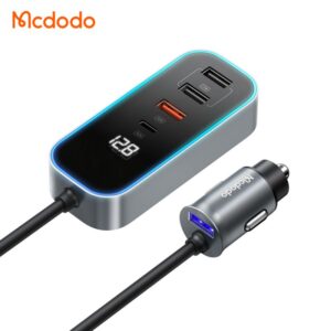 شارژر فندکی 5 پورت 107 وات مک دودو مدل MCDODO CC-1900