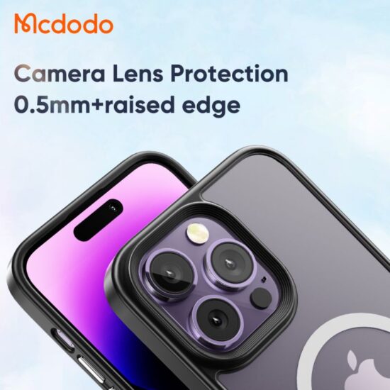 قاب محافظ نیمه شفاف مگ سيف مک دودو مدل Mcdodo PC-3102 برای Apple iPhone 14 Pro