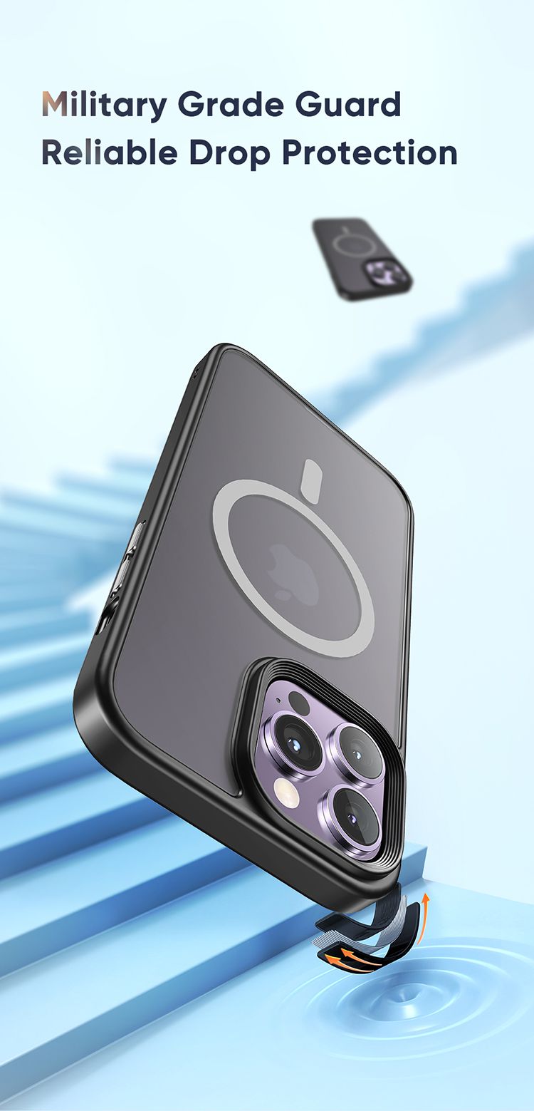 قاب محافظ نیمه شفاف مگ سيف مک دودو مدل Mcdodo PC-310 برای گوشی موبایل آیفون اپل سری 14