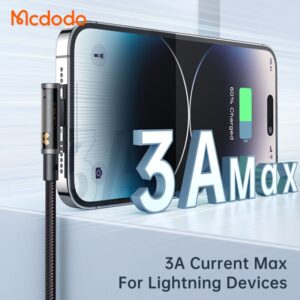 کابل شارژ USB به لایتنینگ 3 آمپر مک دودو مدل MCDODO CA-3510 طول 1.2متر