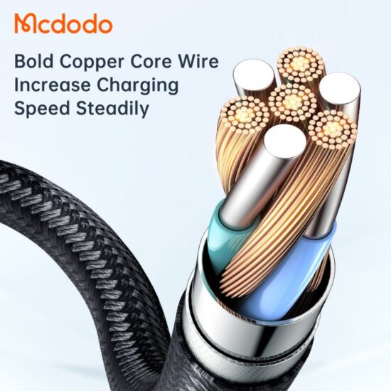 کابل شارژ USB به لایتنینگ 3 آمپر مک دودو مدل MCDODO CA-3511 طول 1.8متر