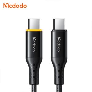 کابل شارژ قطع کن دار تایپ سی به تایپ سی 100 واتی مک دودو مدل MCDODO CA-3461 طول 1.8متر