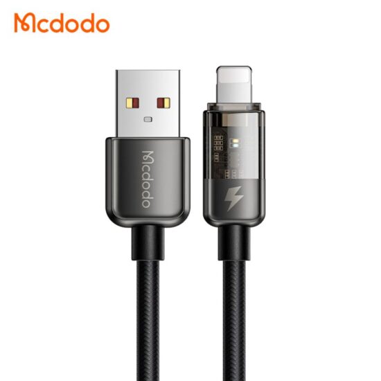 کابل شارژ هوشمند لایتنینگ 3 آمپر مک دودو مدل MCDODO CA-3140 طول 1.2 متر
