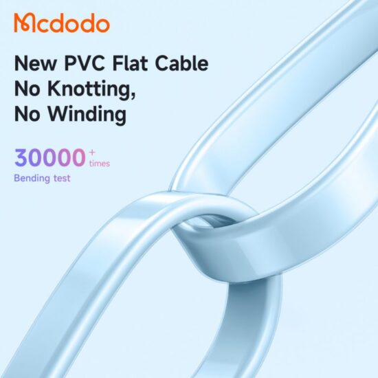 کابل شارژ شریع تایپ سی به تایپ سی 65 وات مک دودو مدل MCDODO CA-345 طول 1.8متر