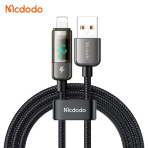 کابل شارژ قطع کن دار لایتنینگ مک دودو مدل MCDODO CA-3620 طول 1.2متر