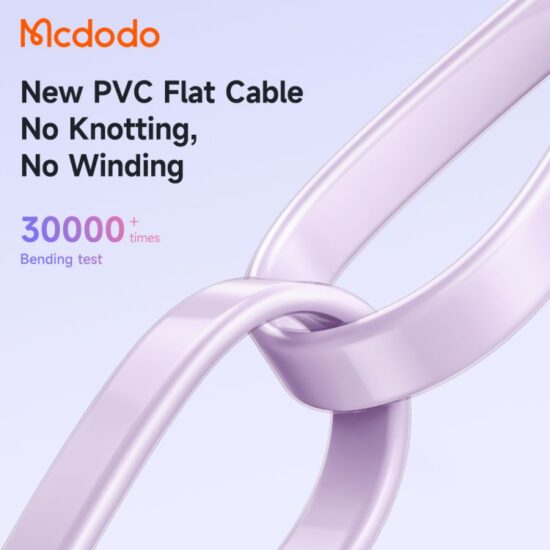 کابل شارژ شریع تایپ سی به تایپ سی 65 وات مک دودو مدل MCDODO CA-345 طول 1.2متر