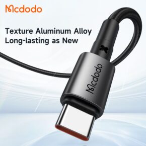 کابل شارژ فوق سریع USB به تایپ سی 100 واتی مک دودو مدل MCDODO CA-3591 طول 1.8متر