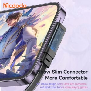 کابل شارژ شریع تایپ سی به لایتنینگ 36 وات مک دودو مدل MCDODO CA-344 طول 1.2متر