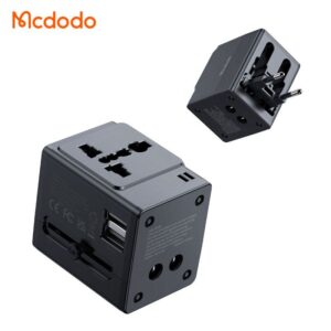 آداپتور شارژ سریع و تبدیل پریز همه کاره مسافرتی مک دودو مدل MCDODO CP-4120