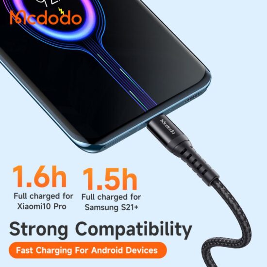 کابل شارژ سریع USB به تایپ سی مک دودو مدل MCDODO CA-2273 طول 3متر