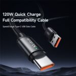 کابل شارژ سریع USB به تایپ سی 120 وات مک دودو مدل MCDODO CA-4730 طول 1.5متر