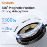 شارژر وایرلس مگ سیف مگنتی مک دودو مدل MCDODO CH-4360 توان 15 وات