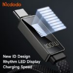 کابل شارژ سریع USB به تایپ سی 100 وات مک دودو مدل MCDODO CA-4980 طول 1.2متر