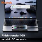 کابل کوتاه شارژ سریع تایپ سی به لایتنینگ 36 واتی مک دودو مدل MCDODO CA-4570 طول 20سانت