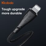 کابل کوتاه شارژ سریع تایپ سی به لایتنینگ 36 واتی مک دودو مدل MCDODO CA-4570 طول 20سانت