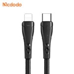 کابل کوتاه شارژ سریع تایپ سی به لایتنینگ 36 واتی مک دودو مدل MCDODO CA-4570 طول 20سانت