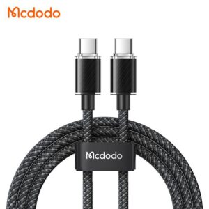 کابل شارژ تایپ سی به تایپ سی 100 واتی مک دودو مدل MCDODO CA-3670 طول 1.2متر