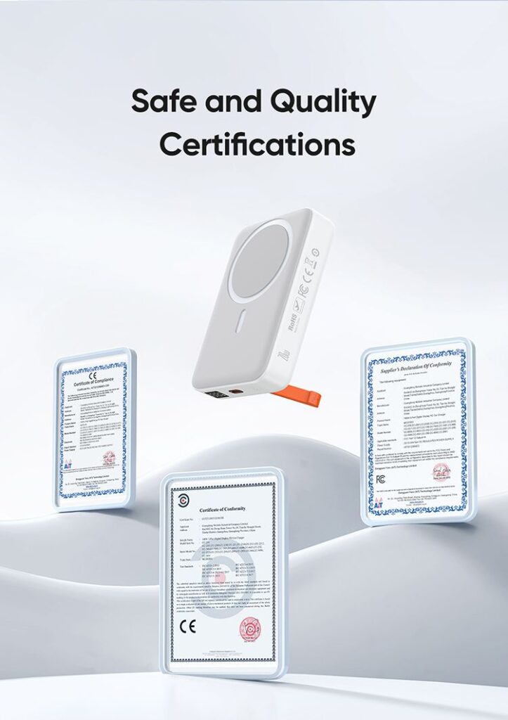 خرید پاوربانک وایرلس مگ سیف 20 وات 10000 مک دودو مدل MCDODO MC-510 ...