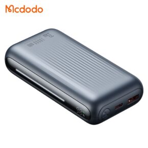 پاوربانک 33 وات ظرفیت 10000 مک دودو مدل MCDODO MC-4530 بهمراه کابل شارژ