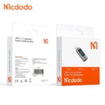 تبدیل پورت تایپ سی به لایتنینگ مک دودو مدل MCDODO OT-6100 با نمایشگر دیجیتال